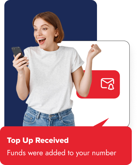 Top Up Received