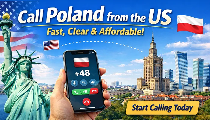 How to Call Poland from US