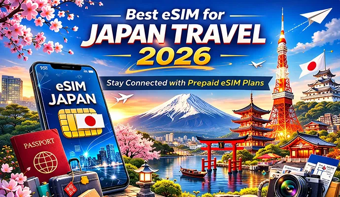 Best eSIM for Japan travel 2026 prepaid data