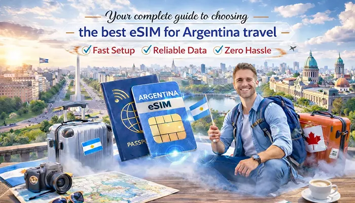 Stay connected in Argentina with eSIM or local SIM